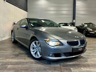 bmw série 6 coupe 635d 3.0 d 286 ch boîte auto suivi complet