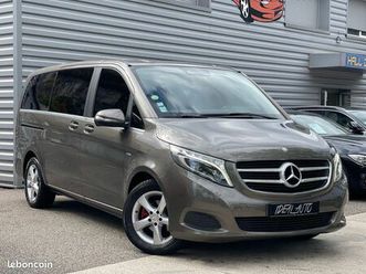 mercedes classe v 220 d long executive 7g-tronic - pack avantgarde / ils / cuir / caméra / hayon elec