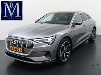 audi e-tron sportback 55 quattro advanced edition 95 kwh van: €39.900,- voor: €34.877,- uw eindejaarsvoordeel: €5.023 | 100% soh | rijklaarprijs incl. 12mnd bov