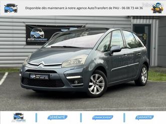 citroen c4 picasso phase 2 - 1.6 thp 16v - 155 cv - boite auto bmp6 - finition exclusive - garantie 3 mois