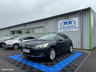 citroen ds4 1.6 vti 120 so chic clim régulateur radar ar garantie 12 mois