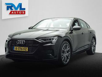 audi e-tron sportback 55 quattro edition 95 kwh origineel nl leder navigatie