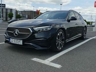mercedes-benz klasa e 220 d 9g-tronic amg line night edition