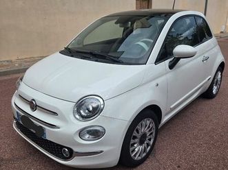 fiat 500 lounge dualogic 69cv boîte auto toit panoramique