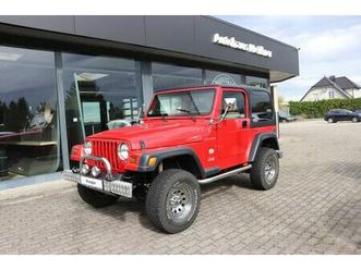 jeep wrangler 2.5 sport*offroad umbau*webasto*ahk*