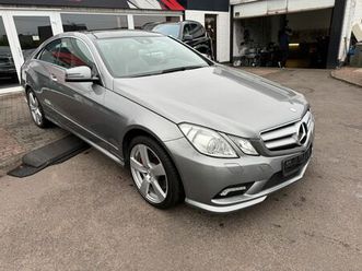 mercedes-benz e -klasse coupe e 500 amg xenon harman panorama