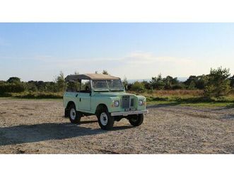 1976 land rover series 3 vert manuel, 4 vitesses conduite...