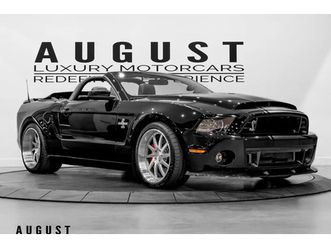 2013 ford mustang convertible shelby gt500 super snake widebody conv