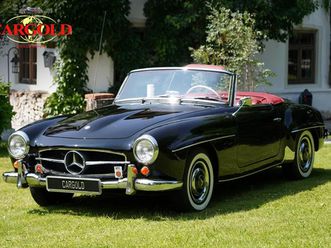 1963 mercedes-benz 190sl roadster, 30 years in previous ownership