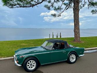 1968 triumph tr250 convertible, all original and only 21,000 miles