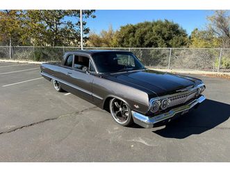 1963 chevrolet bel air 2 door post
