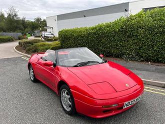 1990 lotus elan 1.6 2d 165 bhp-fantastic low mileage elan-5 former keepers-supplied new by conve...