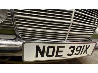 1982 mercedes 240d w123