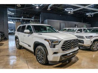 toyota sequioa platinum 2026