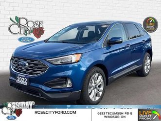 2022 ford edge titanium awd
