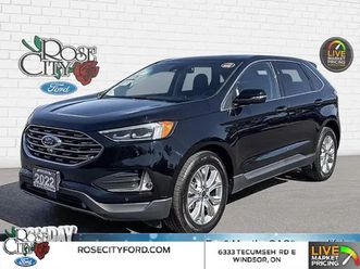 2022 ford edge titanium awd