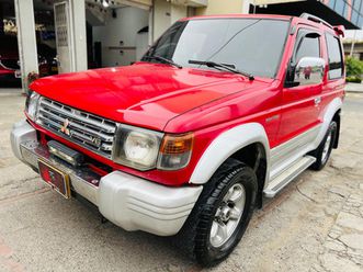 mitsubishi montero 3.0 v6 hard top pajero 3 puertas full mt
