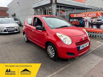 2012 suzuki alto 1.0 sz 5dr hatchback petrol manual