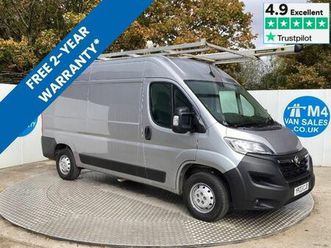 vauxhall movano cdti 3500 biturbo prime mwb m/r euro 6