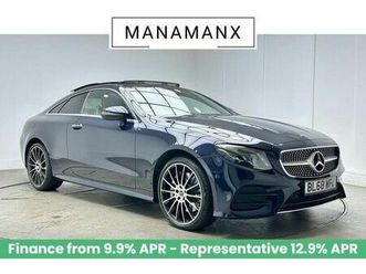 mercedes-benz e-class 3.0 e450 v6 amg line (premium plus) coupe 2dr petrol g-tronic+ 4matic euro 6 (start/stop) (367 ps)