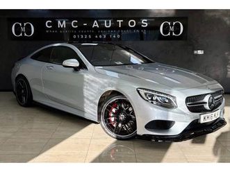 mercedes-benz s-class 4.7 s500 v8 amg line coupe 2dr petrol g-tronic euro 6 (start/stop) (455 ps)