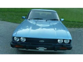 1983 ford capri bleu manuel, 5 vitesses conduite à gauche...