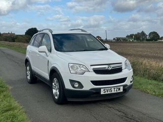 2015 vauxhall antara 2.2cdti exclusiv (start/stop)