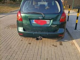 toyota corolla verso 1, 6 benzyna lpg pruszcz gdański - sprzedajemy.pl