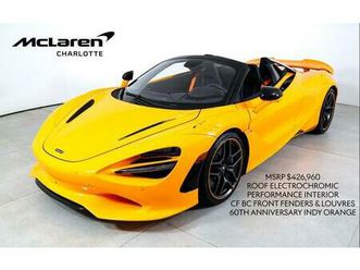 used 2024 mclaren 750s spider