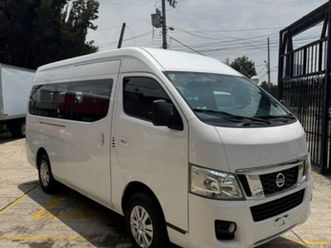 nissan urvan 2.5 12 pas aa pack seguridad mt