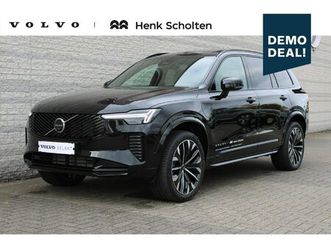 volvo xc90 t8 plug-in hybrid awd ultra dark | nordico microtech cardamom| headup display | panoramadak | preconditioning | driver awareness | driver assistance 