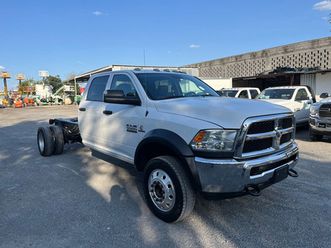 ram 2018 ram 5500 crew cab 4x4 chasis diésel 2018 ram 5500 crew cab 4x4 chasis diésel