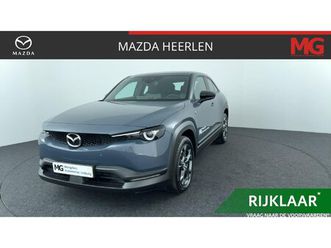 mazda mx-30 e-skyactiv r-ev 170 exclusive-line | rijklaar| navigatie | camera | climate control|