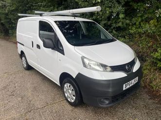 2015 nissan nv200 1.5 dci acenta van car derived van diesel manual