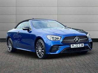 MERCEDES CLASSE E CABRIOLET 2022-mercedes-benz-e-class-cabriolet-e300d-4matic-amg-line-night-ed-pre-2dr-9g-tronic