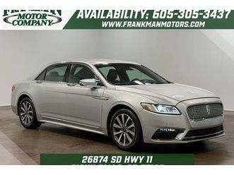 2019 lincoln continental 4d sedan