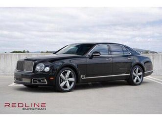 2019 bentley mulsanne speed