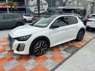 peugeot 208 hybrid 145 gt e-dcs6 gps toit pano caméra 360°