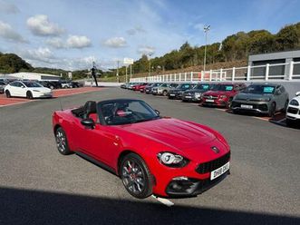 2018 18 abarth 124 spider 1.4 multiair convertible 2dr petrol auto euro 6 (170 ps)