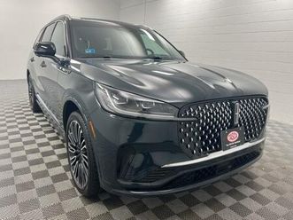 new 2025 lincoln aviator black label awd