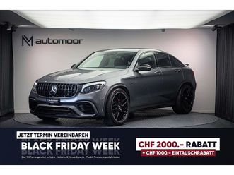 glc coupé 63 s amg 4matic+ 9g-tronic *sternenhimmel* *burmester* *head-up* *ch-fz*