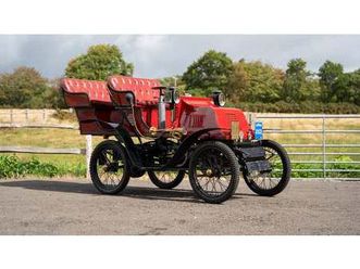 1901 international charette double phaeton 6hp - vcc dated a vendre