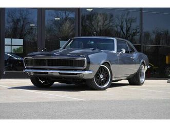 1968 chevrolet camaro ss restomod with supercharged 6.2l lt4 v8 engine