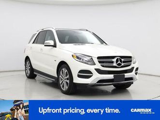 used 2018 mercedes-benz gle 550e plug-in hybrid gle 550e
