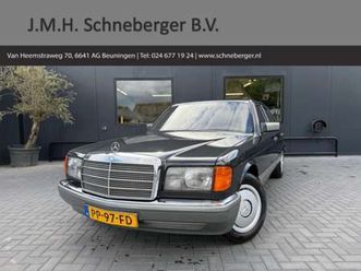 mercedes-benz s-klasse - 260se (w126) / automaat / lage km / schuifdak