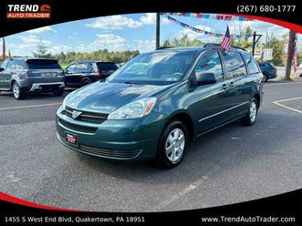 used 2005 toyota sienna le