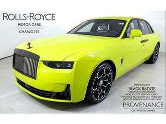2025 rolls-royce ghost sedan