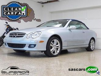 used 2007 mercedes-benz clk-class 350 cabriolet