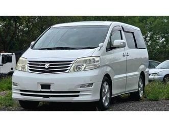 2008 toyota alphard asg 3.0 auto v6 8 seater mpv 48k miles only ulez compliant mpv petrol automatic
