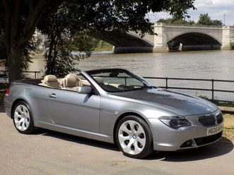 2006 bmw 6 series 4.8 650i sport convertible auto